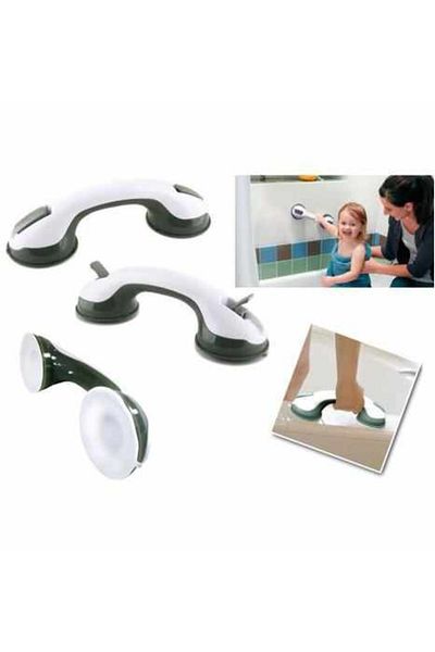 Zeki Karga Bathroom Toilet Handle Lock Suction Cup Handle for Elderly Patient
