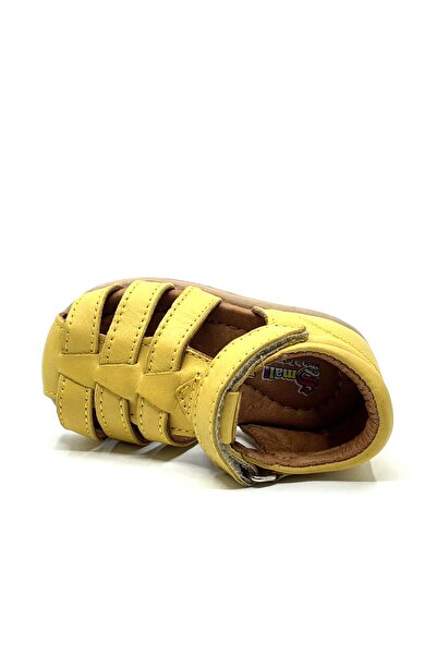 Pine kids Leather And Anatomical Sole First Step Sandals