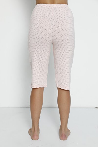 Ladytime Luxury Breathable Special Lycra Viscose Women's Capri & Bermuda with Pocket