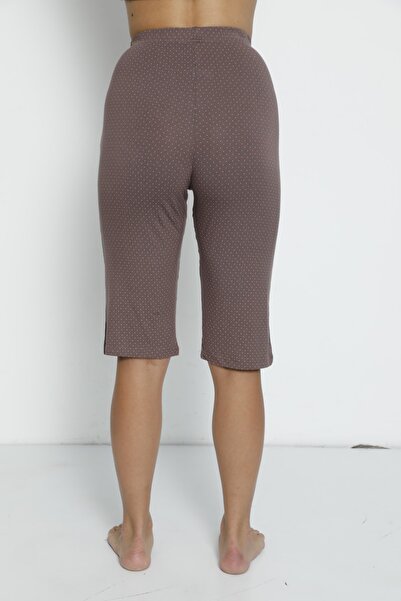 Ladytime Luxury Breathable Special Lycra Viscose Women's Capri & Bermuda with Pocket