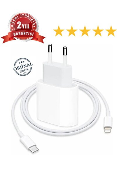 Genel Markalar Iphone Tüm Serilerle Uyumlu Hızlı Şarj Aleti Kablo Adaptör Set...