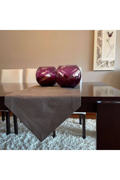 Alesta Home Gray Plain Runner 50x160cm
