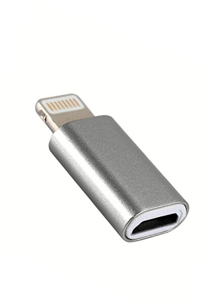 usin Micro Usb To Iphone Lighting Cep Telefonu Otg Çevirici ( Micro Usb Yi Ip...