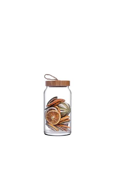 Paşabahçe 43593 Woody Dry Food Jar Large 1130 Cc