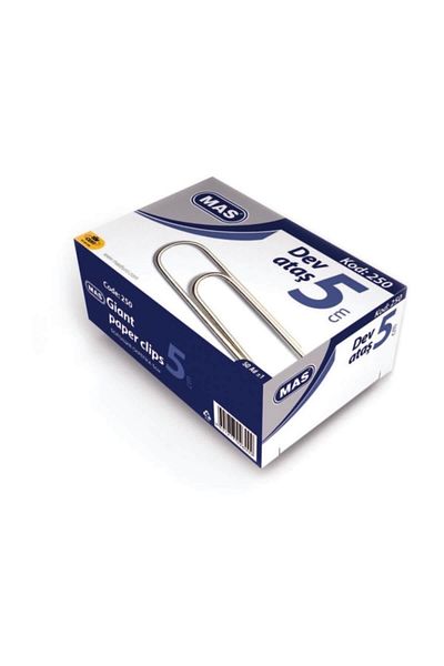 Mas 5 cm Wide Metal Large Paper Clip - 1 Pack 18 Boxes