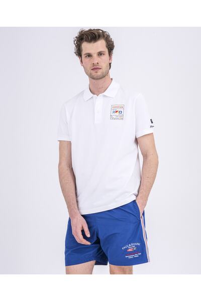 PAUL&SHARK Ανδρικό πλεκτό Poloshirt C.w. βαμβάκι