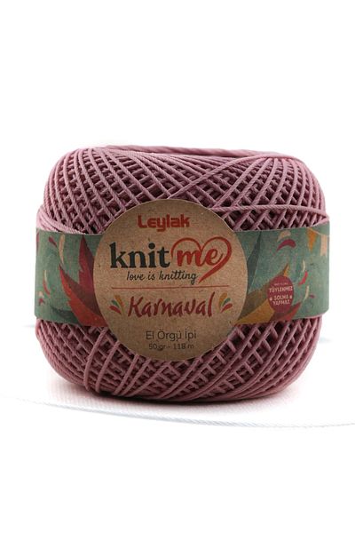 knitme Καρναβάλι 50 gr Στιβαρό, χωρίς τρίχες, πολυεστέρας, πλεκτό χέρι, νήμα Taka Yarn (0836)