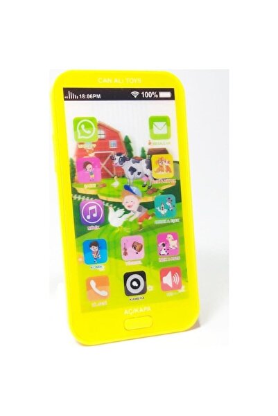 Can Ali Toys Oyuncak Dokunmatik Cep Telefonu Türkçe Sesli 12 Fonksiyonlu - Cn...