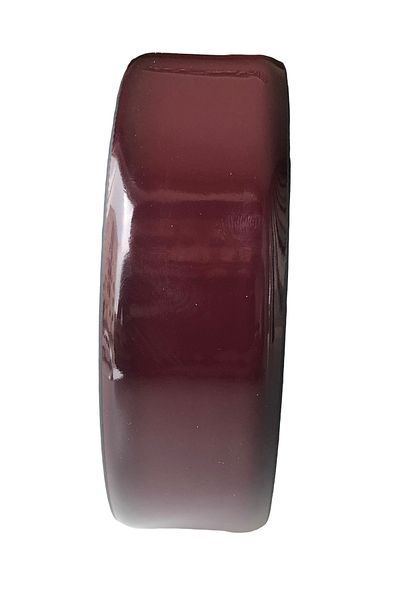 Yage 3.5 Cm Claret Red Patent Leather Classic Belt