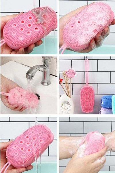 Chermik Sponge Silicone Bath Scrub