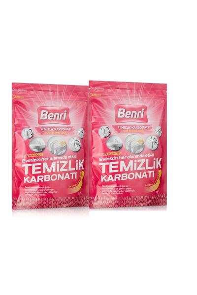 BEAUTY FORMULAS Temizlik Karbonatı Çok Amaçlı Temizlik Için 1kg X2 Adet