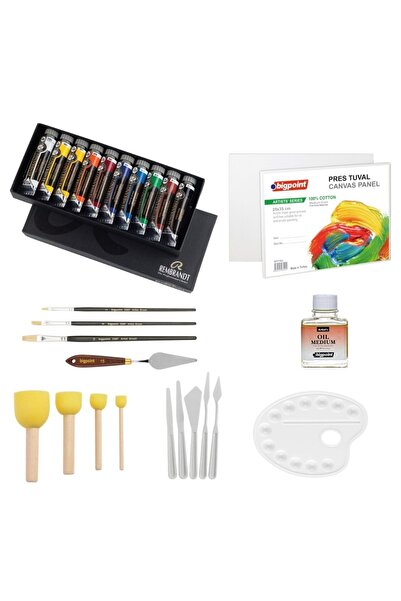 Talens Rembrandt Extra Fine Yağlı Boya Profesyonel Seti 10x15ml