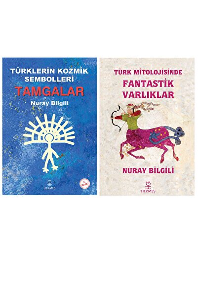 Hermes Yayınları Türk Mitolojisinde Fantastik Varlıklar / Türklerin Kozmik Sembolleri Tamgalar ( 2 Kitap Set )