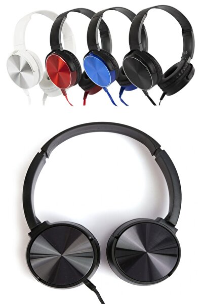 Binbirreyon Extra Bass Stereo Kablolu Kulaklık Mikrofonlu Katlanabilir Sb017r