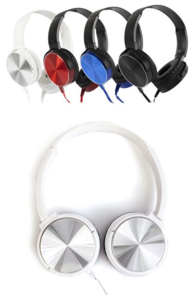 Binbirreyon Extra Bass Stereo Kablolu Kulaklık Mikrofonlu Katlanabilir Sb017r