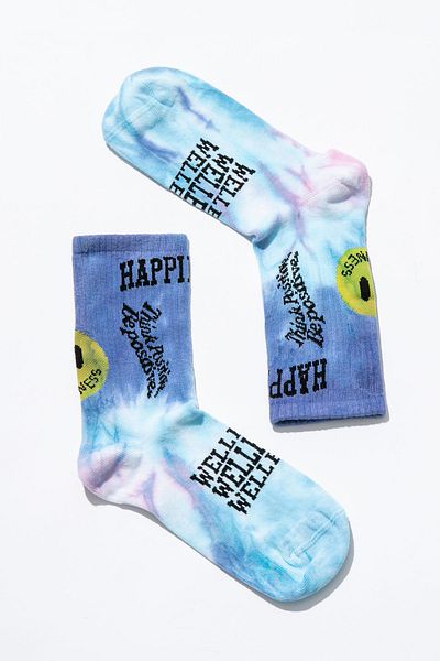 Paul Kenzie Smile-dye Unisex Κάλτσες τένις χωρίς ραφή με σχέδιο μπατίκ - ευεξία