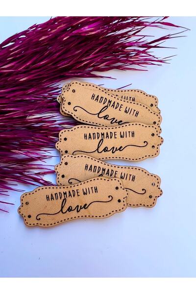 MEGA AKSESUAR Deri Etiket 25 Adet