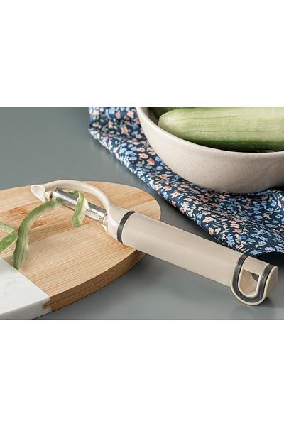 English Home Pupa Plastic Peeler 25 Cm Beige