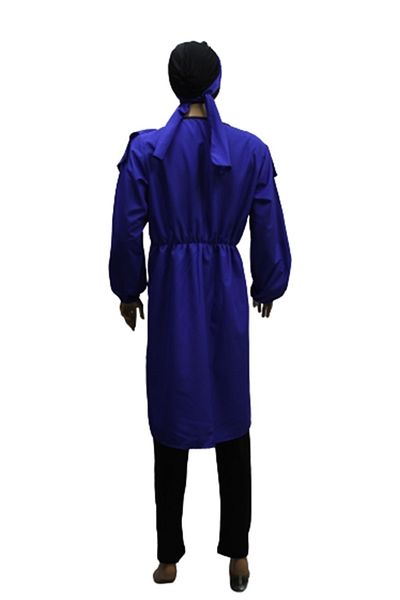 eflin Women's Clothing Blue Full Covered Hijab Swimsuit Including Bonnet Plus Size Options