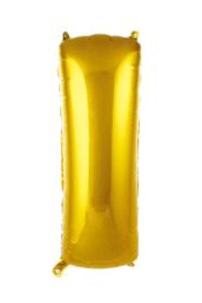 Çılgıntrend بالون فويل I Letter Goal مقاس 34 بوصة مقاس 76 سم