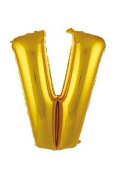 Çılgıntrend بالون فويل على شكل حرف V مقاس 34 بوصة مقاس 76 سم