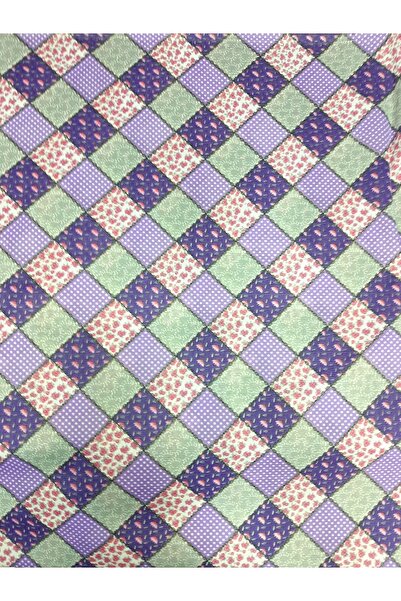 BEREKET PERDE 150 Cm Eninde Raşel Kumaş Masa Örtüsü Kareli Desen