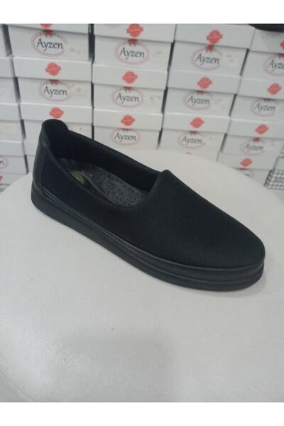 casso Topuk Dikeni Saten Kumaş Diyabet Ayakkabısı