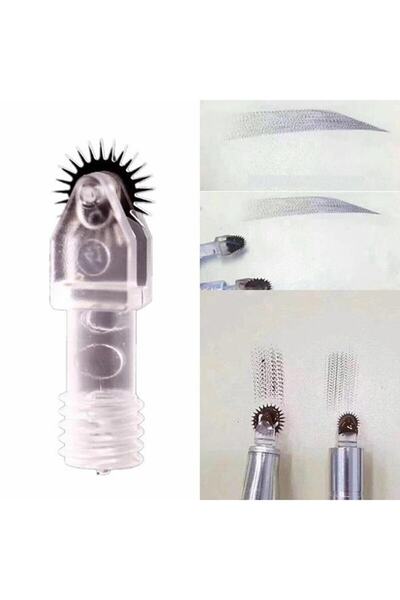 alaraycosmetics 5 Adet 10 Mm Microblading Roller Iğne Pudralama Iğnesi