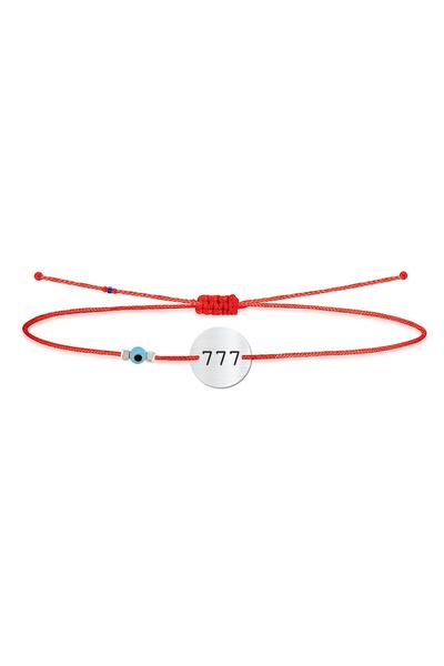 alberaccessories 777 Şans Tasarım 925 Ayar Gümüş Siyah Rodajlı Rodyum Kaplama...