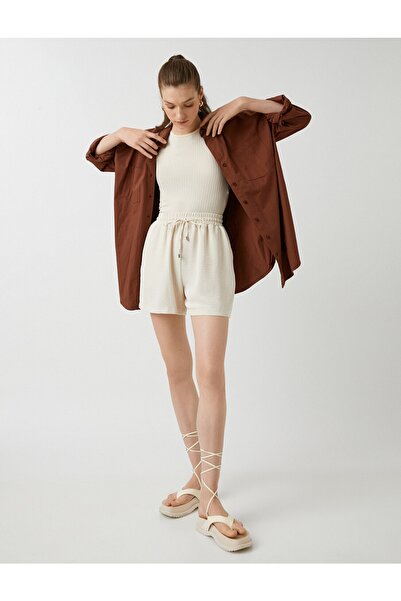 Koton Kraťasy s kravatou v pase