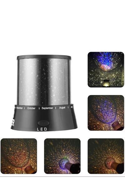 MUJGAN Projeksiyon Gece Lambası Orjinal Led Lamba