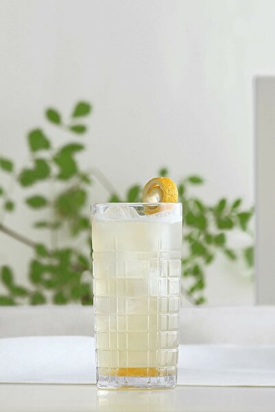 CAM DÜNYASI 6 قطع من أكواب الكوكتيل والمشروبات الغازية من سلسلة خاصة مقاس كبي...