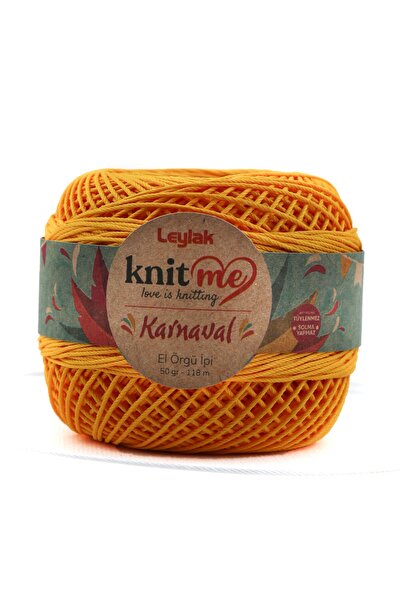knitme Ață de tricotat manual din poliester, 50 gr, rezistentă, fără părți, care nu se decolorează, Ață Taka (3009)