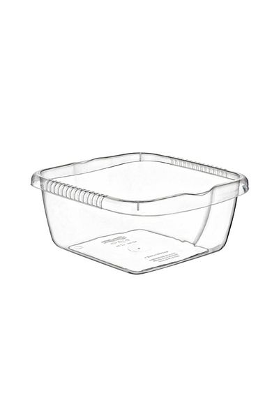 IRAK PLASTİK Transparent Square Basin No: 4 (15 Lt) Bd315