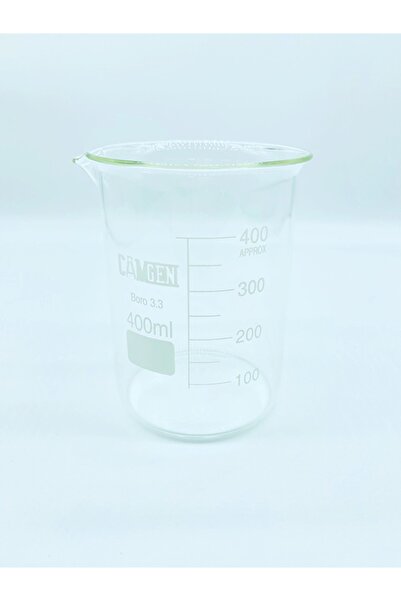 CAMBURADA CAMGEN 400ml Cam Beher Dereceli Borosilikat 1 Adet