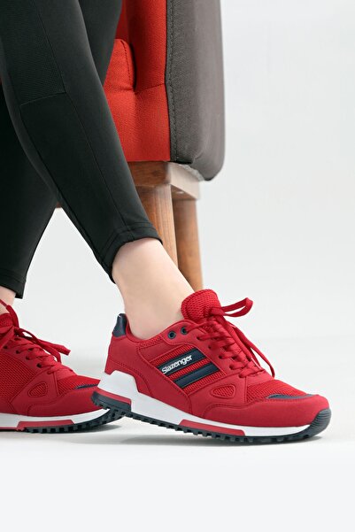 Slazenger Sneakers - Red - Flat