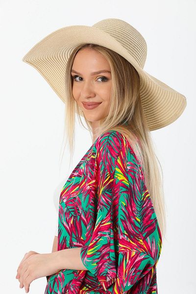 SUVE GOLD Straw Women's Beach Hat