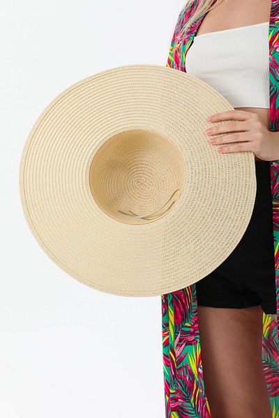 SUVE GOLD Straw Women's Beach Hat
