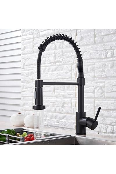 Fause Industrial Sink Faucet Black Kee101-b