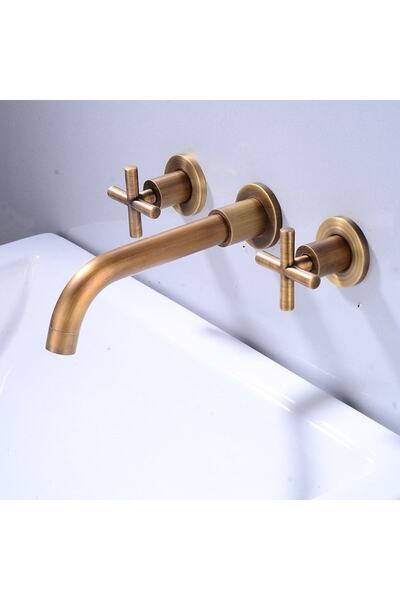 Fause Antique Old Teme Wall Mounted Sink Faucet Kda102-A