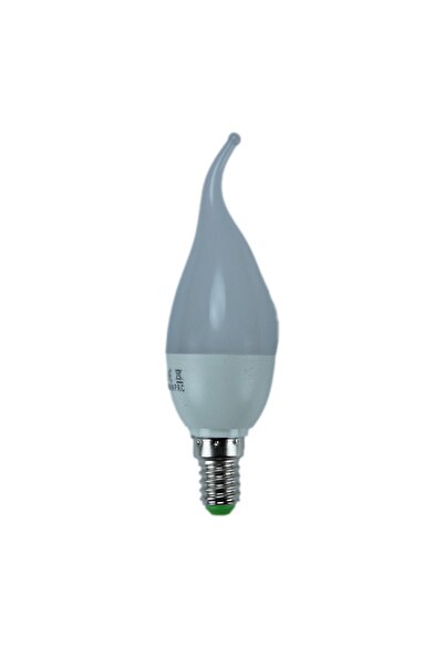 Genel Markalar 3w 220-240v 113lm 6500k E14 Kıvrık Uçlu Led Buji Ampul 3 Adet