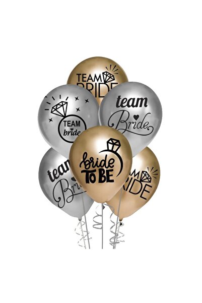 Happyland 10 بالونات مطبوعة برايد تو بي 10 بالونات