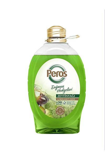 Peros Liquid Soap with Olive Oil & Bergamot Flower Scented 3.6 L