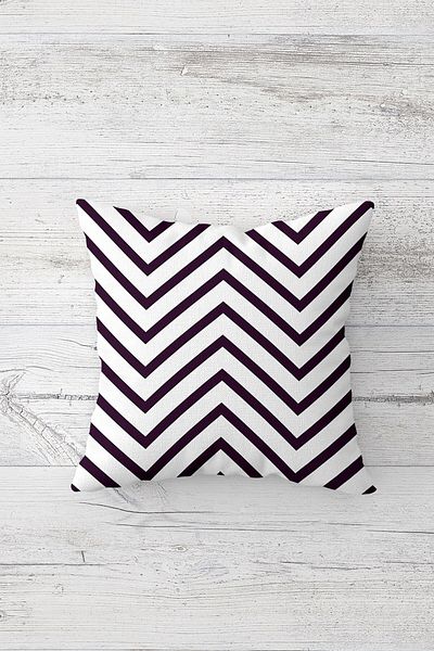 linazaitun One Side Printed Hidden Zipper Decorative Pillowcase Throw Pillow Case Seat Pillowcase