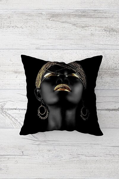 Pelangi المرأة الأفريقية العرقية مزدوجة الجانب مطبوعة المخفية انغلق وسادة رمي...