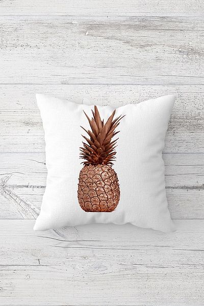 linazaitun One Side Printed Hidden Zipper Decorative Pillowcase Throw Pillow Case Seat Pillowcase