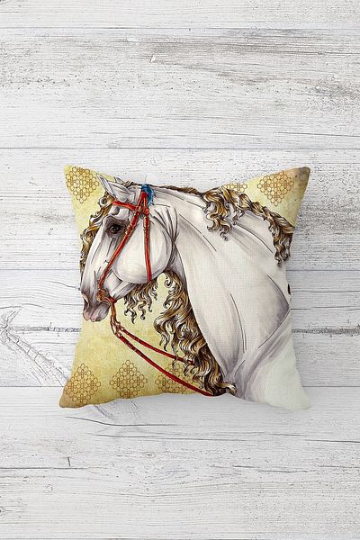 linazaitun One Side Printed Hidden Zipper Decorative Pillowcase Throw Pillow Case Seat Pillowcase