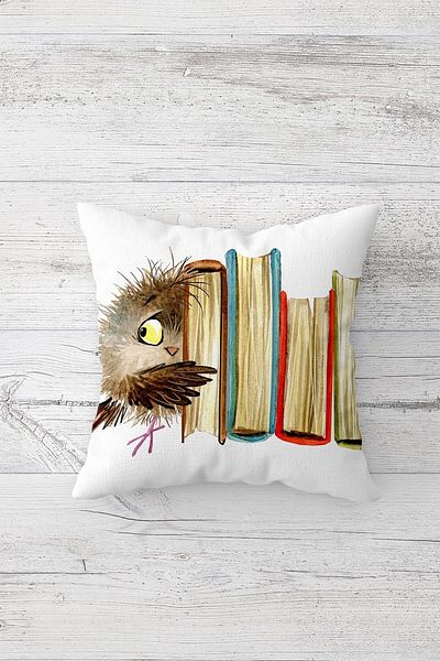linazaitun One Side Printed Hidden Zipper Decorative Pillowcase Throw Pillow Case Seat Pillowcase