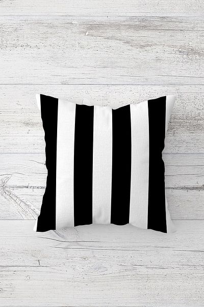 Latibule Double Sided Printed Hidden Zippered Decorative Pillow Case Throw Pillow Cover Seat Pillow Case