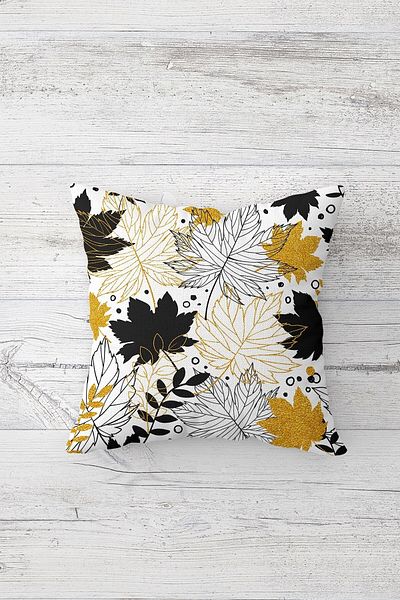 linazaitun One Side Printed Hidden Zipper Decorative Pillowcase Throw Pillow Case Seat Pillowcase